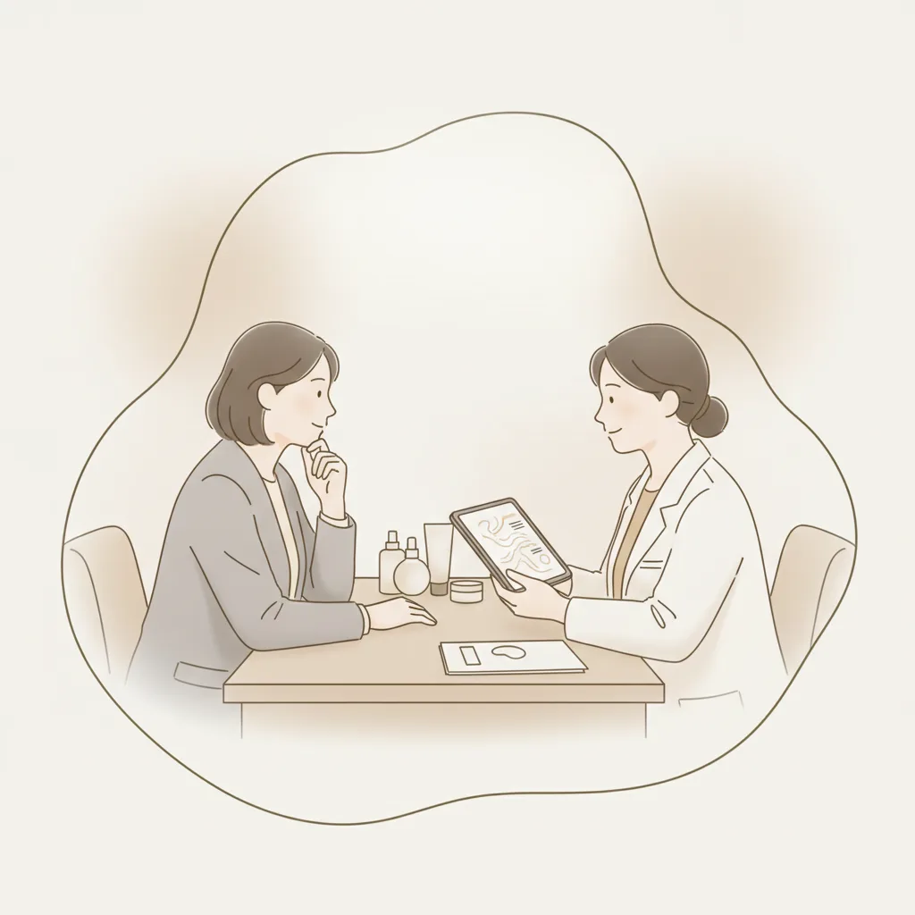 둔촌동 여드름, 상담부터 시술 권유까지 다른 이유: 섬세이의원 일러스트